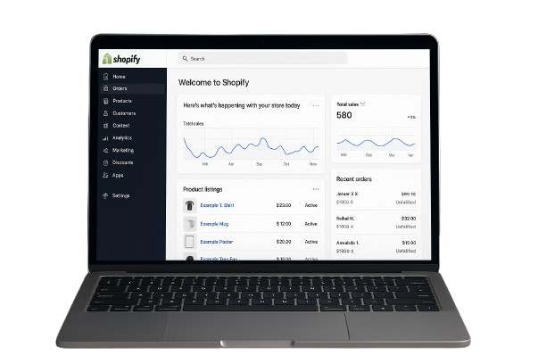 Shopify Dashboard
